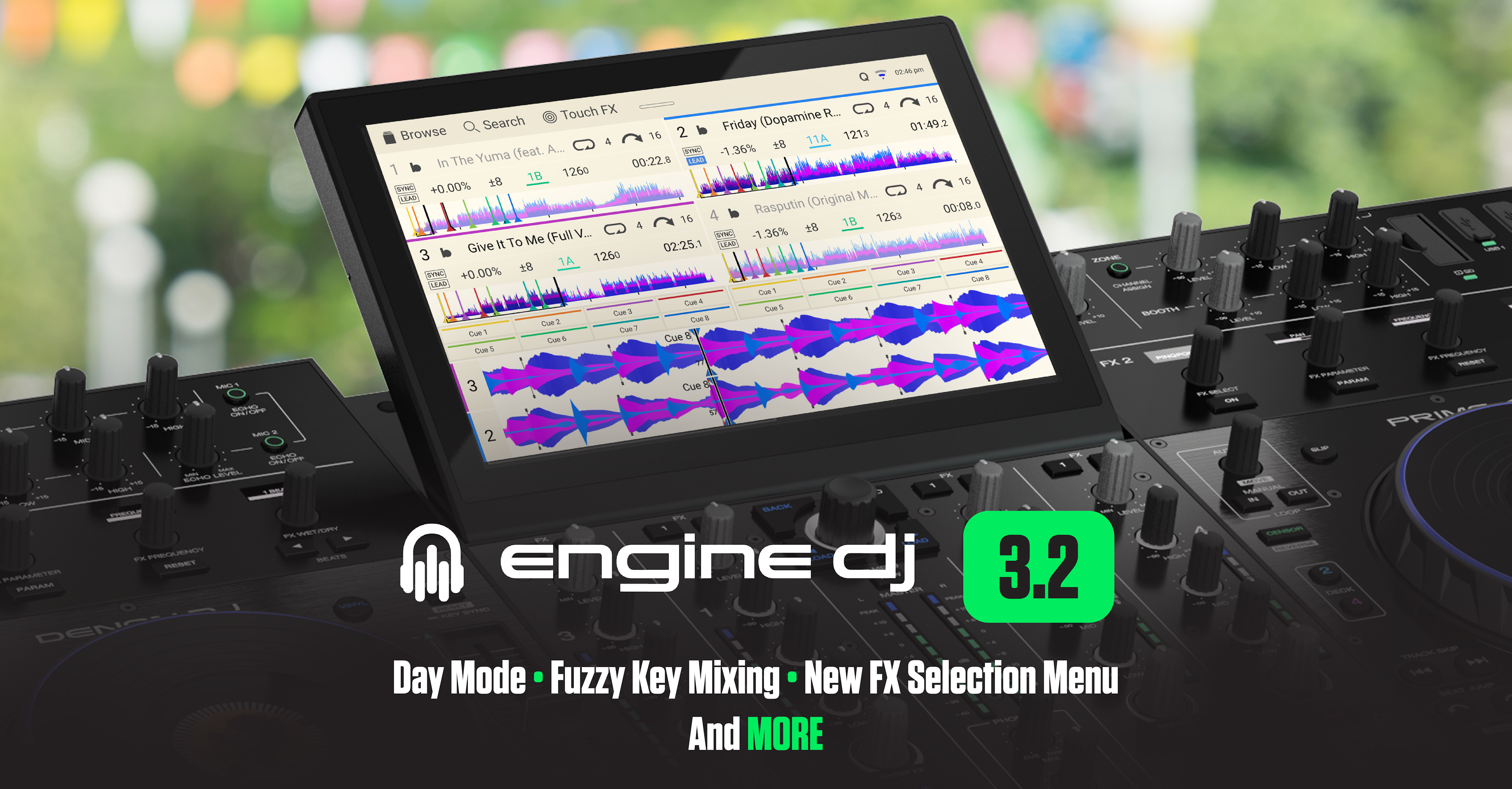 Engine DJ 3.2 New Features